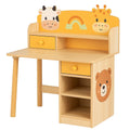 Kinderschreibtisch aus MDF mit Tiermotiven 80x40x90cm