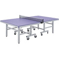 Klappbare Tischtennisplatte Lila MDF und Stahl 274x152.5x76 cm