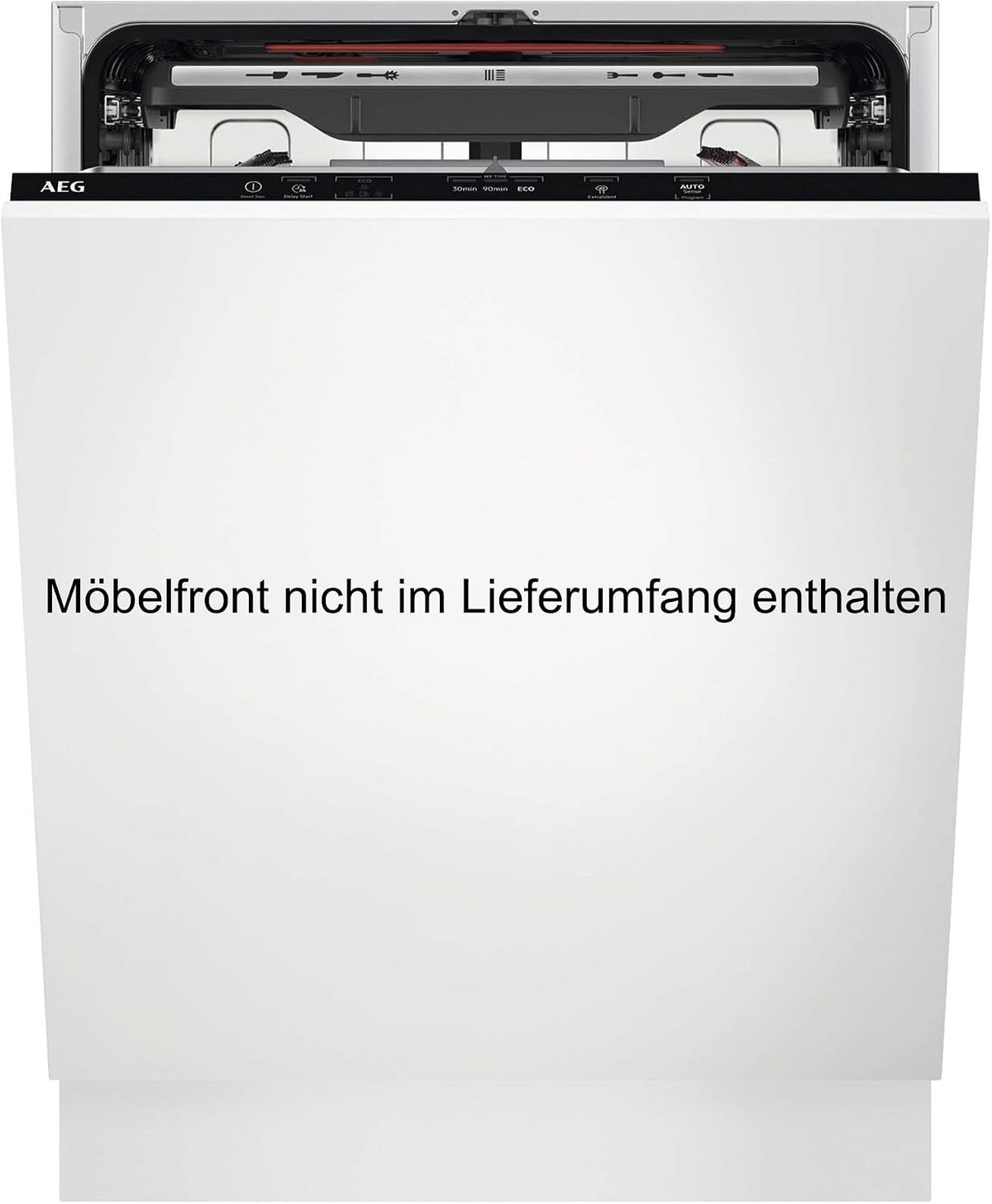 AEG Vollintegrierter Geschirrspüler 60 cm, FSE7572AP, 44 dB, Spülmaschine Serie 5000: AirDry Kein Nachtrocknen, Energieklasse B, Besteckschublade