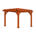 Holzpergola Lärchenholz 300x300x210 cm