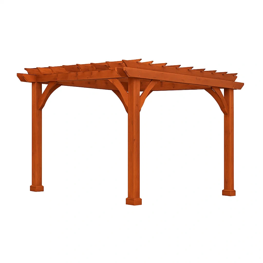 Holzpergola Lärchenholz 300x300x210 cm