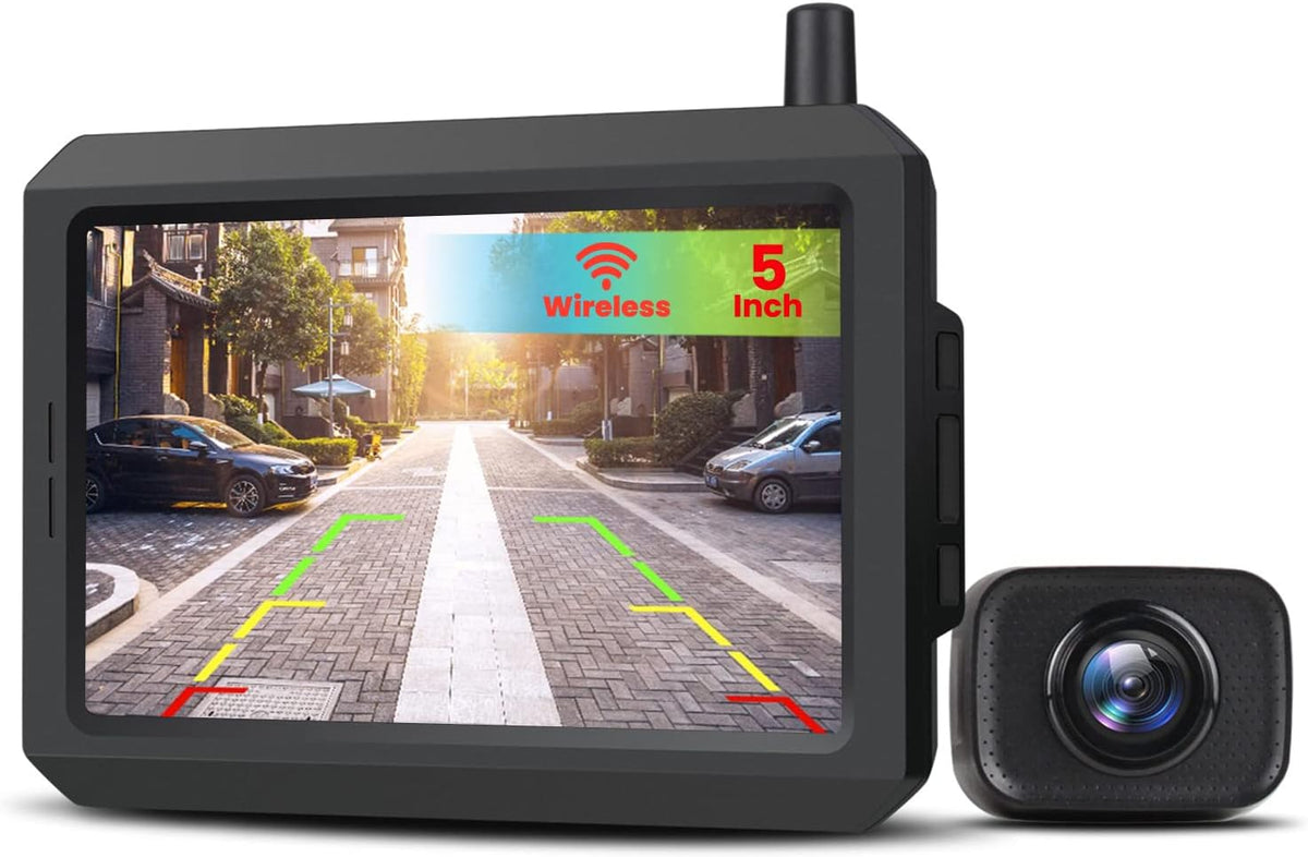 AUTO-VOX W7 5' LCD rückfahrkamera kabellos Set