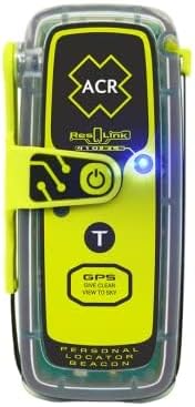 ACR ResQLink 410 RLS PLB Notfunkbake: ABO-frei, Schwimmfähig mit 5 Jahren Batterielaufzeit, SOS-Notrufsender für Marine & Outdoor